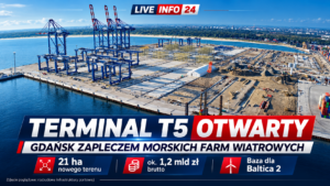 Gdańsk otwiera bramę do morskiej energetyki. Terminal T5 za 1,2 mld zł gotowy